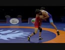 乙黒拓斗 vs. バジラン・プニア 18年世界選手権決勝 フリー65kg級