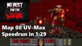 【Doom2】今さらNo Rest for the Living UV-Max「Map 08 "Tomb of Malevolence"」