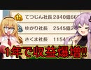 【桃鉄令和】70年間のハンデとカード購入を禁止しても佐久間には勝てる　part4【結月ゆかり実況プレイ】