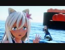 【MMD艦これ】ゆーちゃんとろーちゃんですーぱーぬこになりたい
