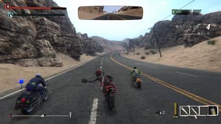 【Road Redemption】世紀末バイクレースゲームをプレイ（プレイ動画）