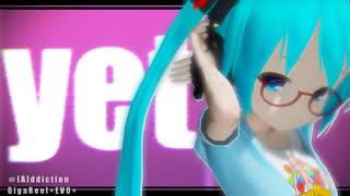 【MMD】幼いぴくちぃミクさんが背伸びして踊る[A]ddiction　RAY-MMDバージョン