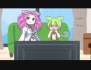 ホラー映画を見るずんだもんと四国めたん【第二回10秒動画祭】