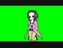 撮影する五十嵐ゆり子素材使用例