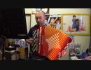 アコーディオンでCV.Liyuu「水色のSunday」弾いてみた