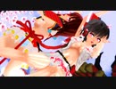 【東方MMD】［ヒアソビ］ミニスカジャンバーの博麗霊夢～霊夢さんはっちゃける～1080_60fps