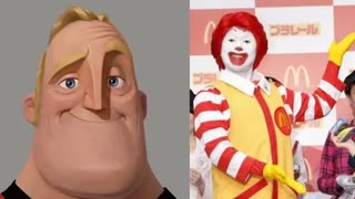 Mr.Incredible Becoming Uncanny (Donald)