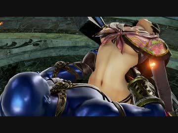 [SC6 ryona]ソン・ミナにベアハッグ