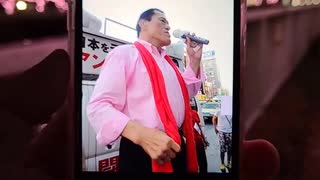 アントニオ猪木さんに闘魂注入してもらった話 2013 参院選 街頭演説 @池袋