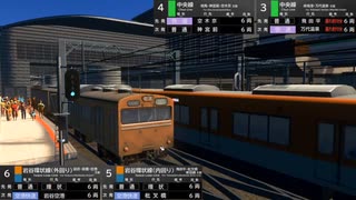 【Cities:Skylines】ターミナル駅定点観測(8倍速)