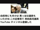 自民党にも多少は 真っ当な議員も いたのね この記事見て 西田昌司議員 YouTube チャンネル登録した #西田昌司 #馬渕睦夫
