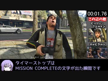 GTA5「パパラッチ・リアリティー」TA 6秒23