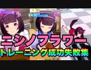【ウマ娘】練習（トレーニング）成功と失敗集〝ニシノフラワー編〟