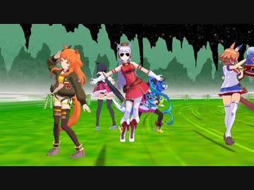 【MMD】ウマ娘ちゃんたちのHell Taker Dance