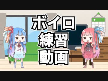 ボイロ練習動画