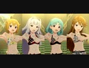 【ミリシタ】まつり 貴音 翼 恵美 DIAMOND JOKER【マイオンリースイムウェア】