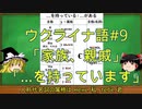 ゆっくり語学解説：ウクライナ語#9「家族、親戚」Сім'я та інші люди