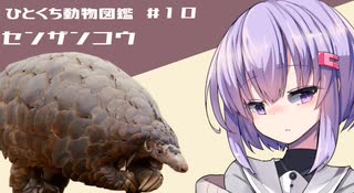 ひとくち動物図鑑　#10　センザンコウ　[VOICEROID解説]