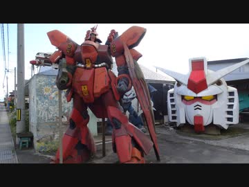 理髪店にモビルスーツ集結！ガンダムコロニーは青森に実在していた