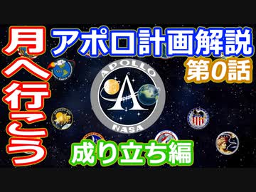 【ゆっくり解説】人類を月に送るアポロ計画解説 第0話　アメリカの宇宙開発の歴史その24
