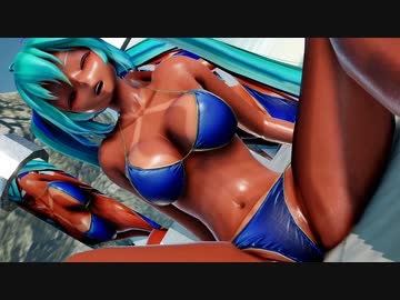 【MMD】ミクさんでMarine Bloomin' 【日焼け跡】