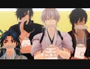 【MMD刀剣乱舞】右か左か！ミキサーチャレンジ【sam式鶴丸国永・伊達組】ジャンル混合