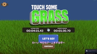 【単発ゲーム紹介】TOUCH SOME GRASS