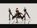 [MMD刀剣乱舞]我が儘讃歌(極乱・光・伽　改)衣装色替え黒