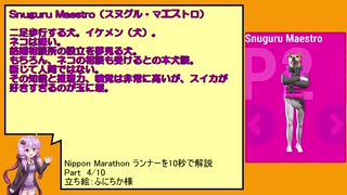 【Nippon Marathon】ニッポンマラソンランナーを１０秒で解説 Part 4/10