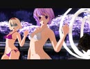 さとり、霊夢、アリスでPOPSRARS（夜桜ステージ）