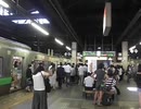 朝の札幌駅　混雑