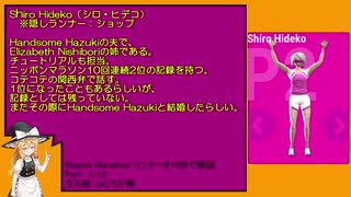 【Nippon Marathon】ニッポンマラソンランナーを１０秒で解説 Part 7/10