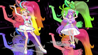 【MMD トロピカル～ジュ！プリキュア】サマーとコーラルで『Queendom』