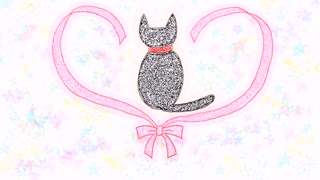 【初音ミク】　しあわせな黒猫　【ピアノバラード】