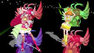 【MMD トロピカル～ジュ！プリキュア】フラミンゴとパパイアで『Queendom』