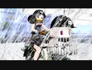 【乗り物MMD】オカンな黒潮ちゃんが「ヒアソビ」を口ずさみながらカブで空色町をツーリングするよ【よい子のみんなはマネしちゃだめだぞシリーズ？】