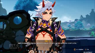 【原神】祭典の旅 其の二「狸の顔出し看板」ストーリープレイ動画