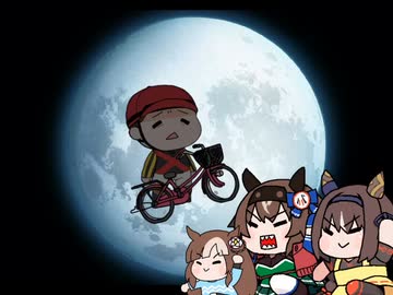 苦悶の表情を浮かべながらE.T.するikze