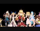 【MMDグラブル】グラブルガールズ？で、ヒアソビ　20-60fps