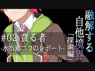 【クトゥルフ神話】「融解する自他境界」#02 探索編 『貪る者』 -水奈瀬コウのレポート-【ソフトウェアトーク劇場】