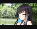 アイスを食べるミリアルさん