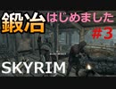 【スカイリム#3ゆる～い解説実況】はじめての鍛冶（アルヴォアに弟子入り）