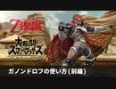 ガノンドロフの使い方【前編】