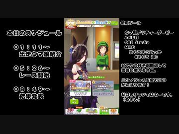 【ウマ娘プリティーダービー】私のアリエス杯グレードB決勝の様子