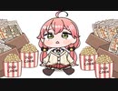【手描き】間違えて一生分のポップコーンを買ってしまったみこち【さくらみこ/ホロライブ切り抜き】【切り抜き漫画】