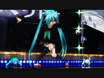 【ＭＭＤ】ぴんこすてぃっくLuv　あぴミク セーラー服　【Ray-MMD1.52　スパッツ☆】