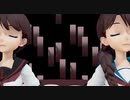 【MMD艦これ】　浦波×浦波改二でNo title