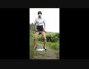 OLさんがガニ股でタイトスカートをめくって下着を丸出しするイメージビデオ