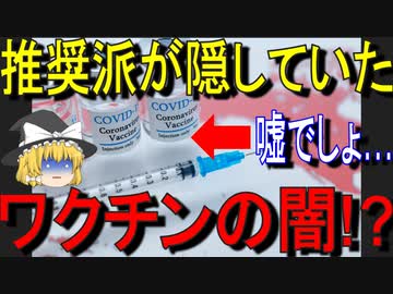 【ゆっくり解説】おい、推奨派がこんな事実隠していて許されるのか