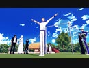 【MMD刀剣乱舞】長谷部に鉄棒させたら違和感がどっかいった【長谷部燭台切モデル更新】